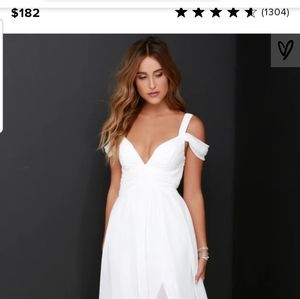 Lulu's Ocean of Elegance maxi dress